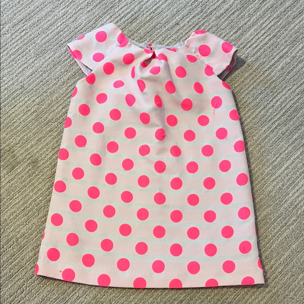 GAP Toddler Pink and White Dress